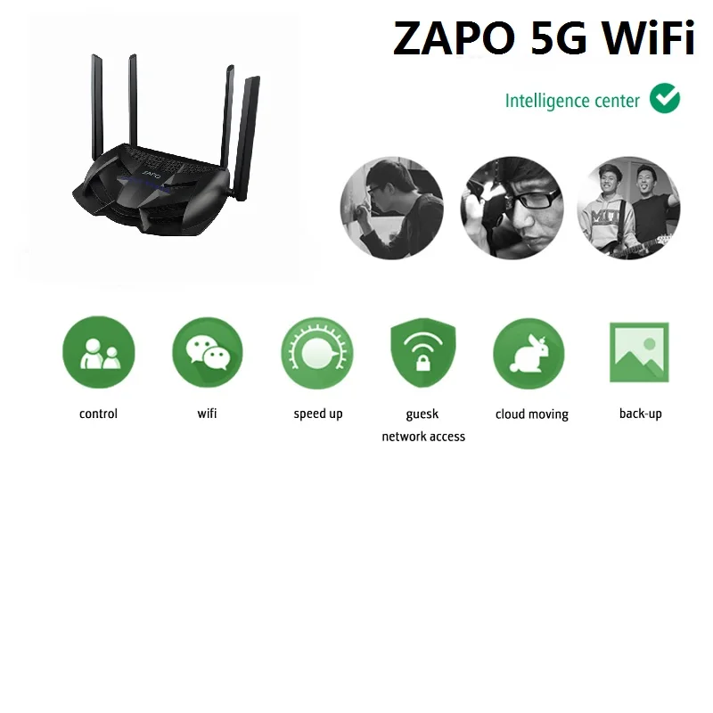 Мощный ЗАПО 2,4 г/5 г Топ чип AC 2600 Мбит/с Wi-Fi роутера Беспроводной 16 МБ Flash высоким коэффициентом усиления антенны USB ретранслятор для хранилища междугородние