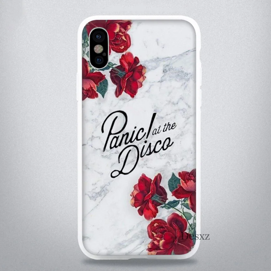 Чехол для телефона iPhone 11 Pro 7 8 6 6s Plus X XR XS Max 5 5S SE чехол Panic At The Disco