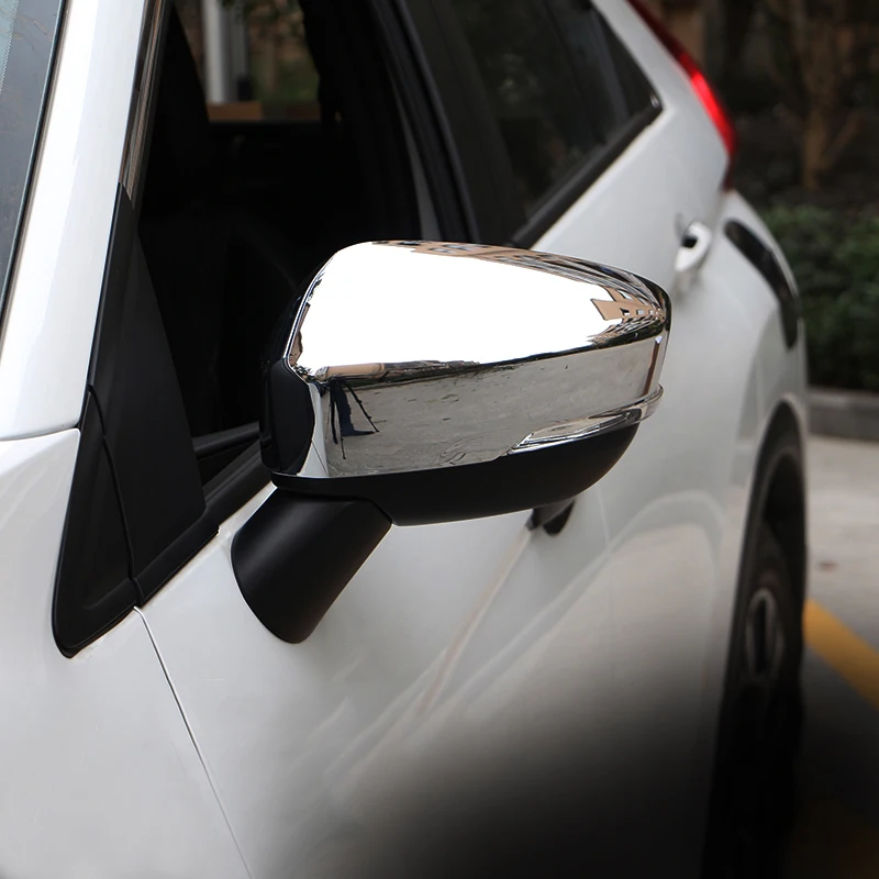 Car Styling Rearview Mirror Covers Side Wing Cap Shell Protective Case Trims For Mitsubishi Eclipse Cross 2018 2019 Accessories |