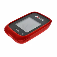 outdoor bycicle road mountain bike accessories rubber red protect case for cycling training gps polar m450