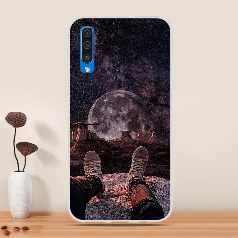 34 Силиконовый чехол для samsung Galaxy A50, чехол для samsung Galaxy A10, A30, A20, A60, A70, A40, чехол из ТПУ, задняя крышка для samsung A50, чехол - Цвет: 34