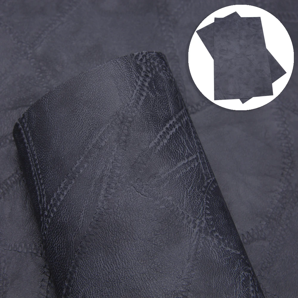 1084951010 David accessories 20*34cm faux artificial Synthetic leather fabric hair bow diy decoration crafts 1piece,1Yc6846 - Цвет: 1084951010