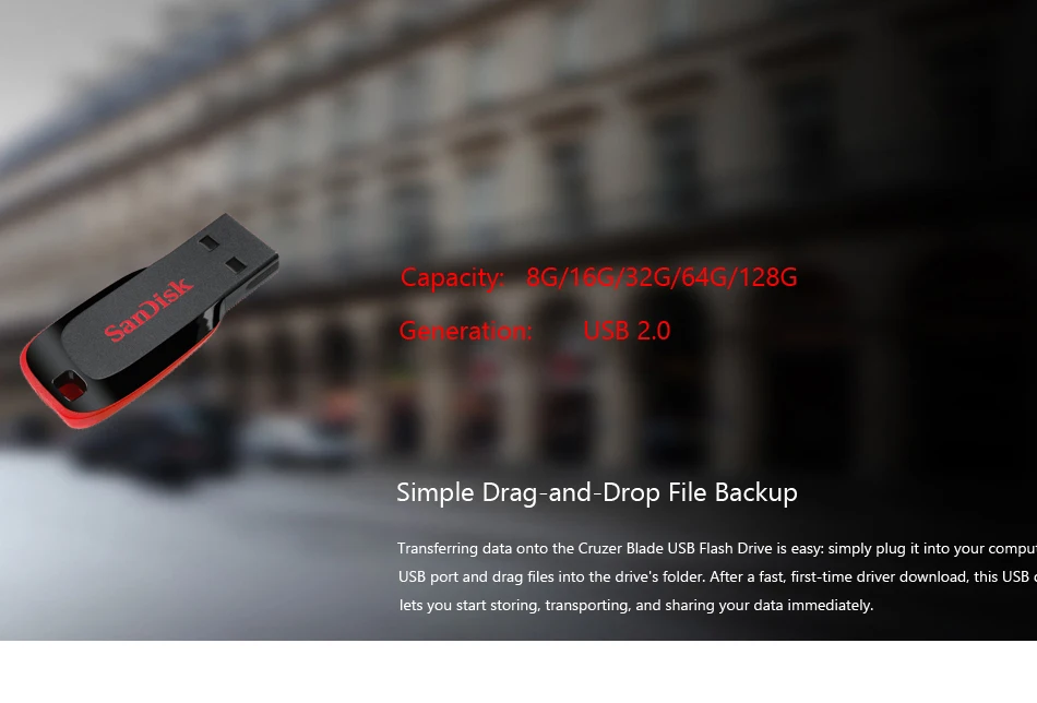 Подлинная SanDisk Cruzer Fit CZ50 USB флэш-накопитель 128 Гб 64 ГБ 32 ГБ USB 2,0 флеш-накопитель карта памяти мини-накопитель s 16 ГБ 8 ГБ U диск