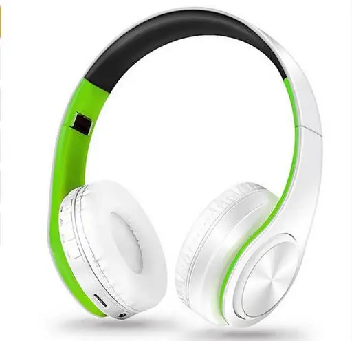 E Беспроводные наушники bluetooth-гарнитура наушники Складная регулируемая гарнитура с микрофоном для мобильного телефона - Цвет: E