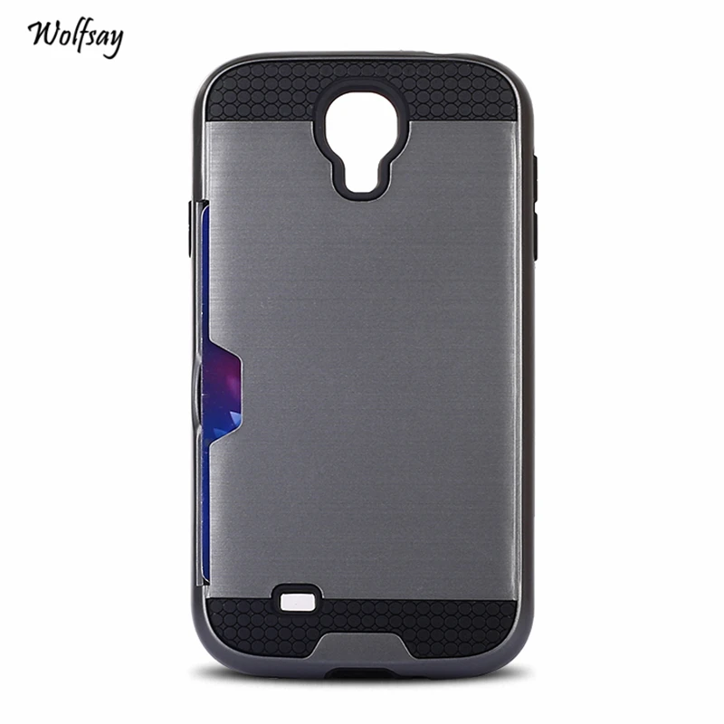 Чехол Wolfsay для Samsung Galaxy S4 чехол со слотом карт телефона i9500 i337 i545 &lt |