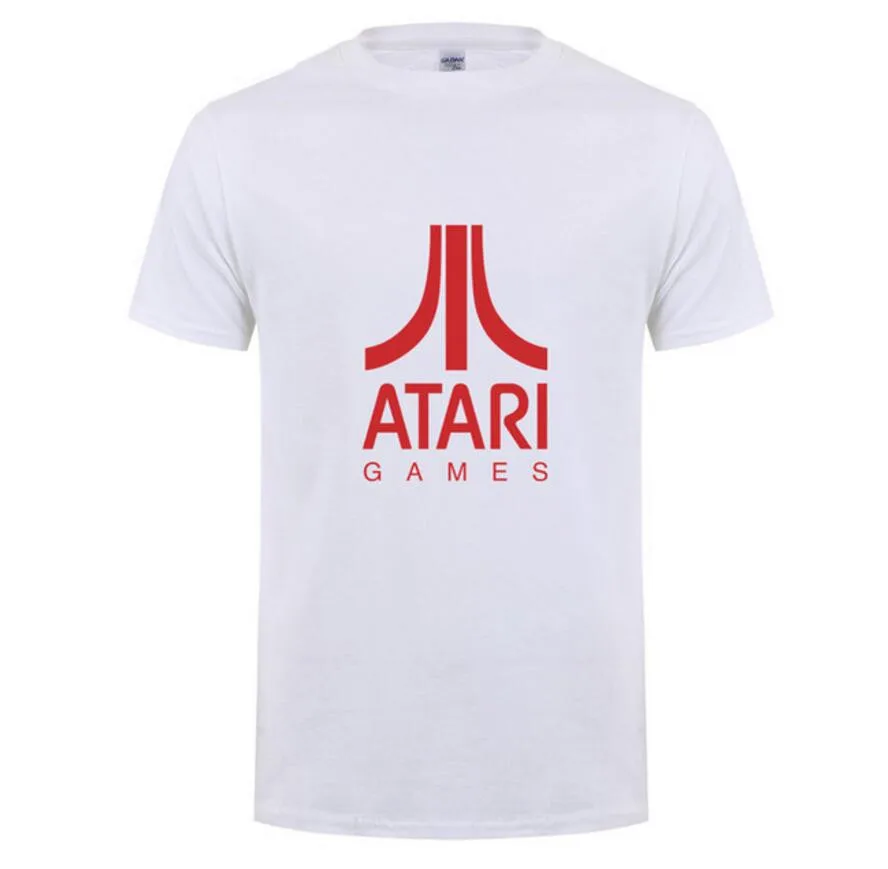 2019 летнее принтованное платье ATARI футболка с коротким рукавом Мужская классная