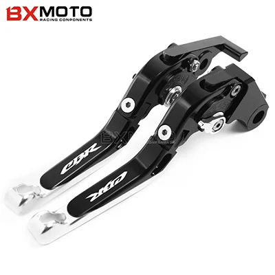 Для Honda CBR250R 2011-2013 CBR300R CB300F CB300FA CBR500R CB500F CB500X CBR 250R 300R 500R Мотоцикл с ЧПУ сцепные рычаги - Цвет: silver black