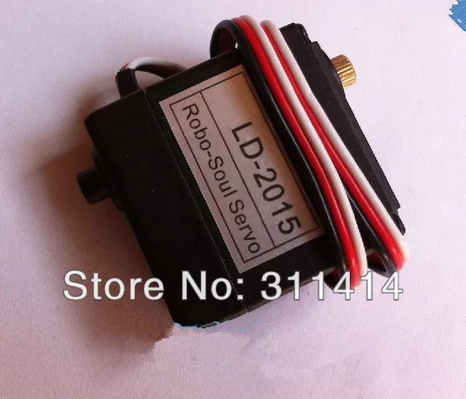 2 шт./лот Robo-Soul Servo LD-2015 с высоким крутящим моментом цифровая металлическая