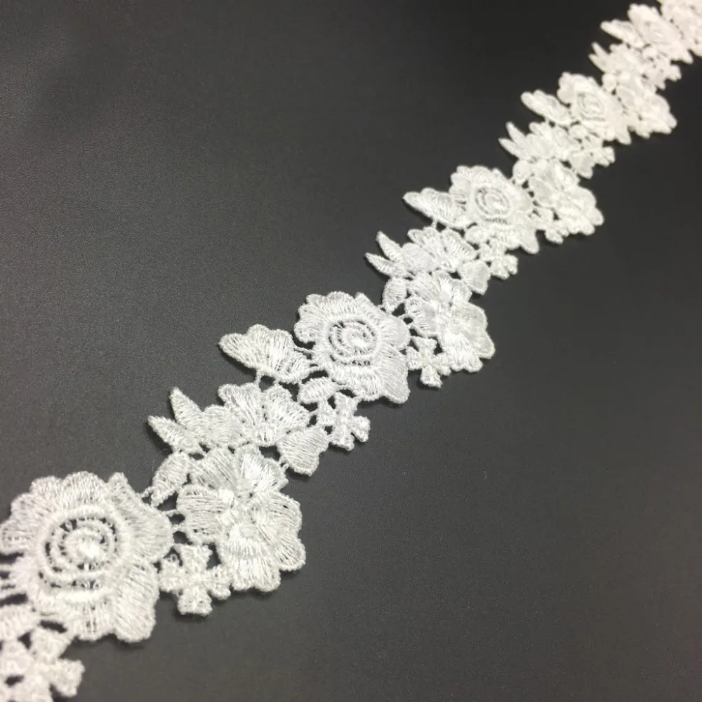 15 ярдов лидер продаж белый Африканский шнур кружево высокого качества Черная