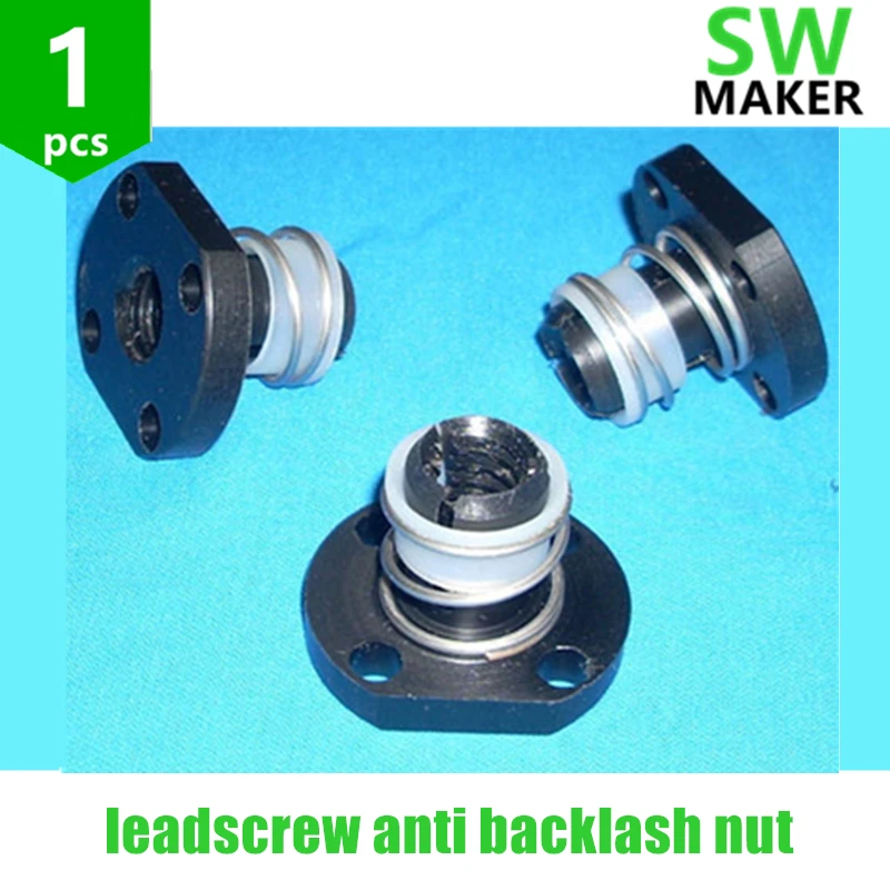 Delrin AB nut 1/2 10 acme CNC маршрутизатор свинцовый винт анти обратная гайка для запчастей