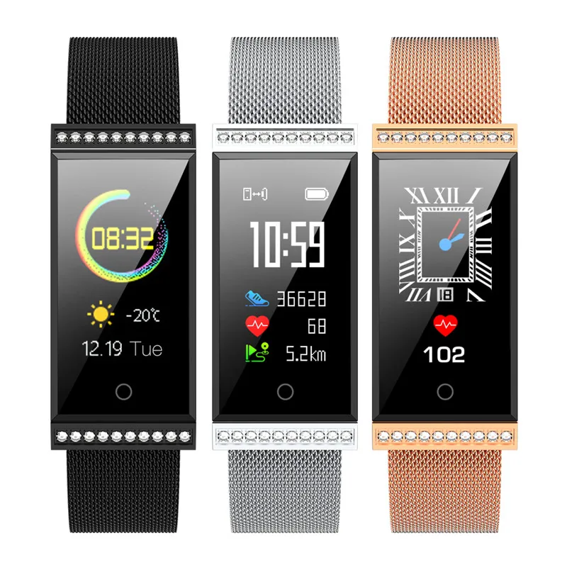 2019X11 умные часы Advanced 0 96 дюймов цветной экран фитнес-трекер пульсометр smartwatch