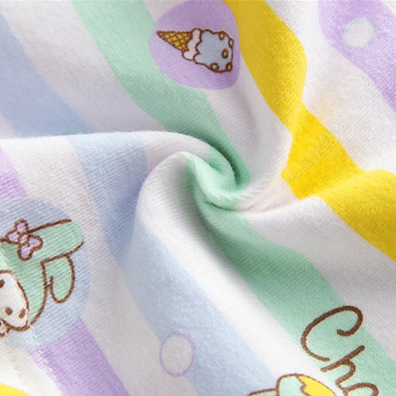 (4 шт./лот) для девочек трусы нижнее белье Hatchamals 100% хлопок милый кролик мультфильм