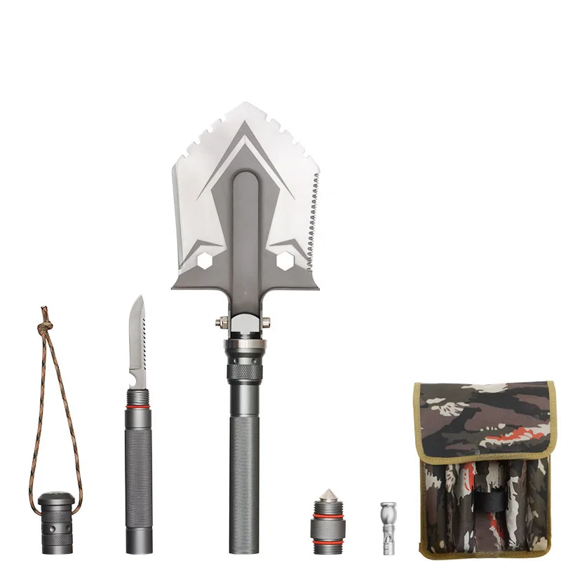 Садовая лопата Всемогущий Орел тактическая многофункциональная для выживания