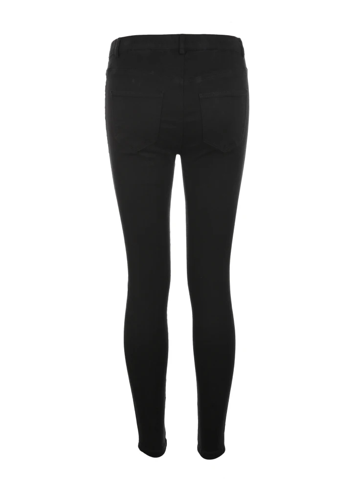 Vero Moda джинсы женские узкие эластичные джинсовые брюки с запахом Женские | 316449501