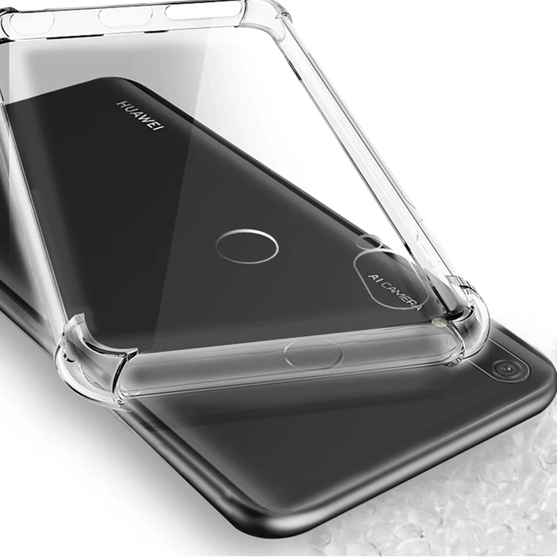 Мягкий прозрачный чехол YueTuo из ТПУ для телефона huawei y6 2019 y9 y7 pro y 6 9 7 силиконовые