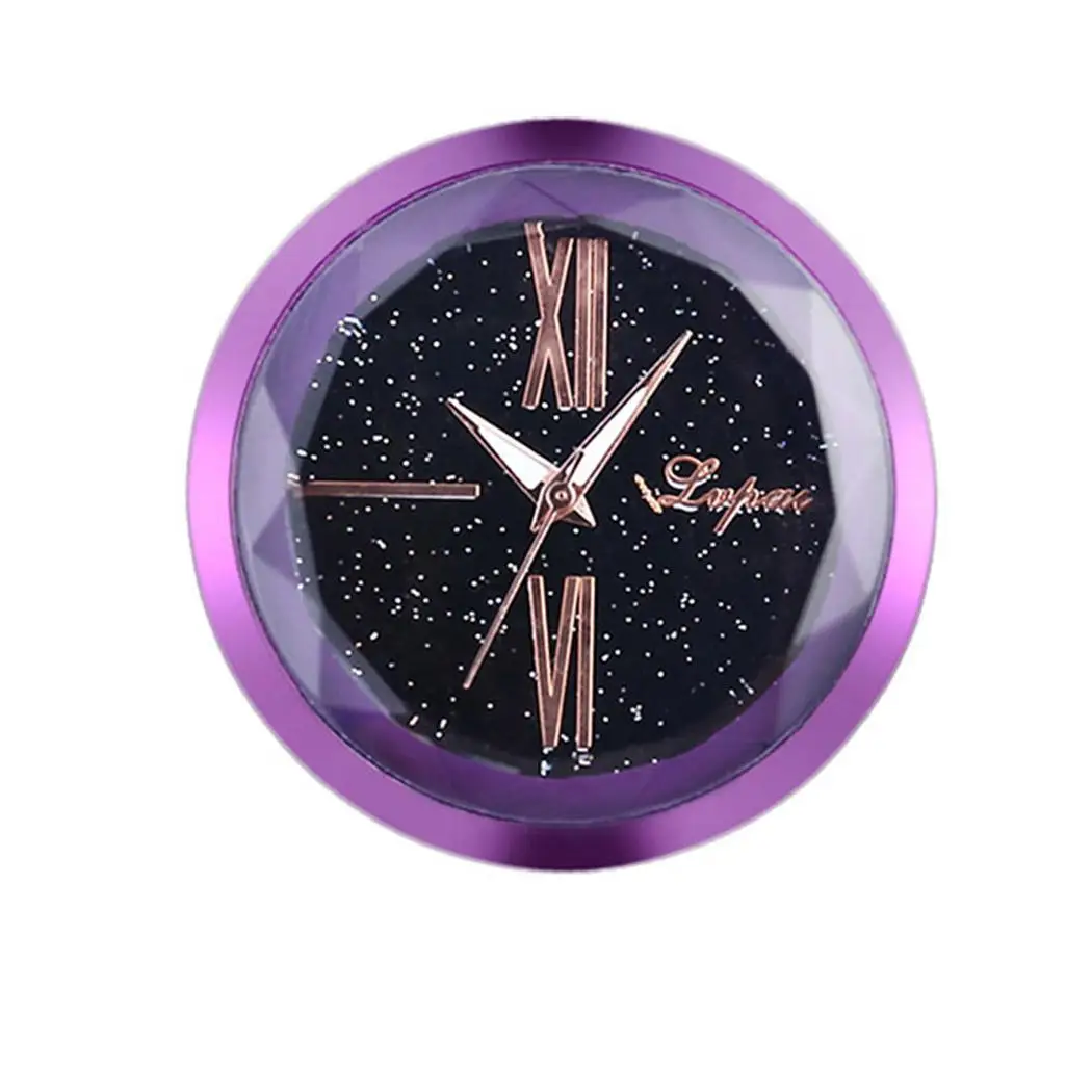 Car Decoration Electronic Meter Clock Timepiece Auto Interior Ornament Automobiles Sticker Watch In Accessories | Автомобили и