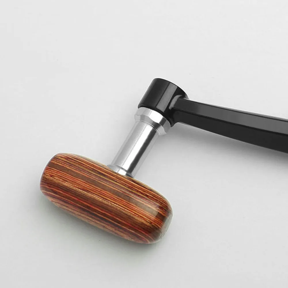 Рыболовная катушка из алюминиевого сплава ручка со складной поворотной ручкой