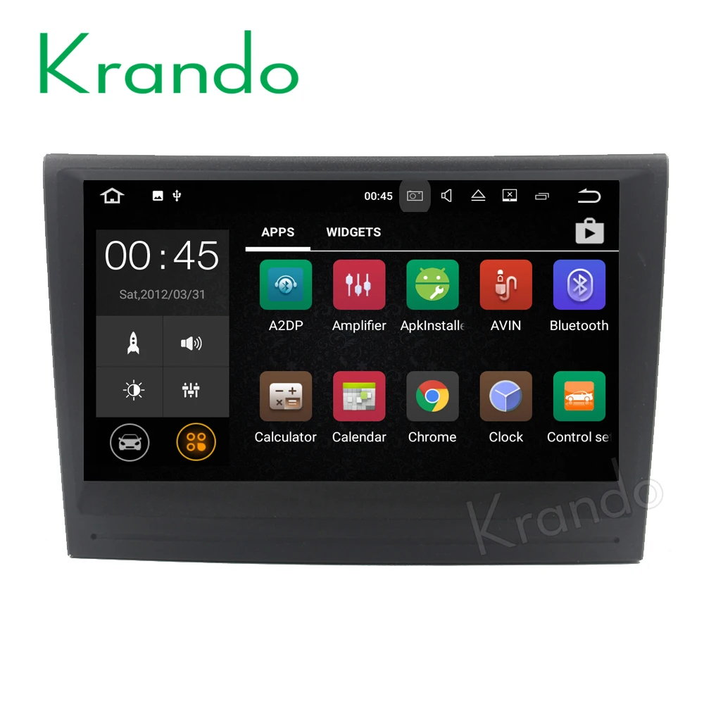 Автомобильная аудиосистема Krando 8 дюймов Android 9 0 мультимедийная система с радио и