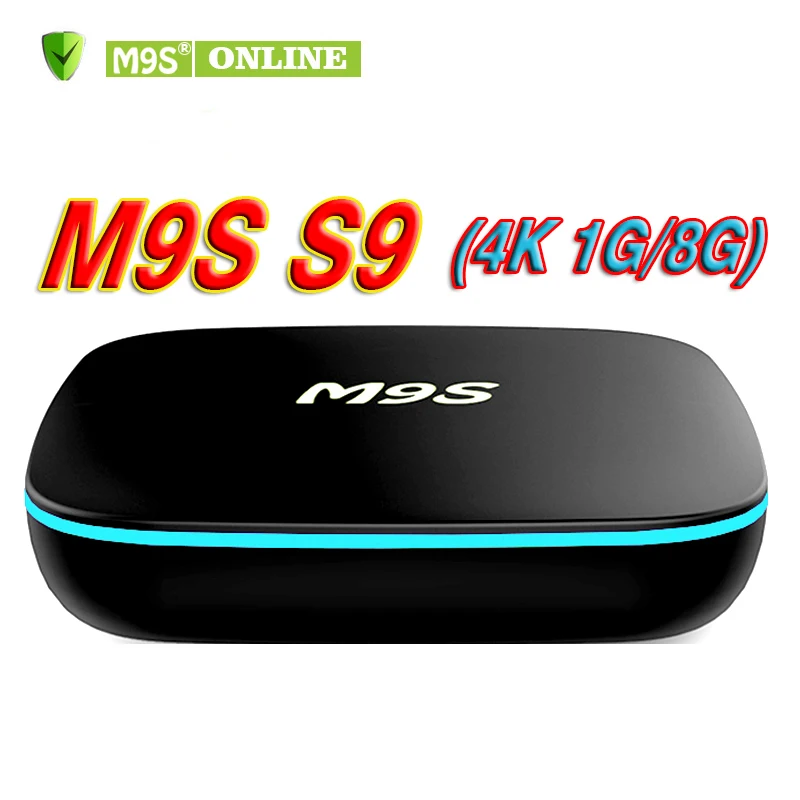 ТВ приставка M9S S9 1 ГБ 8 Android 7 KD17.5 RK3229 потоковый медиаплеер с поддержкой Wi Fi 3D