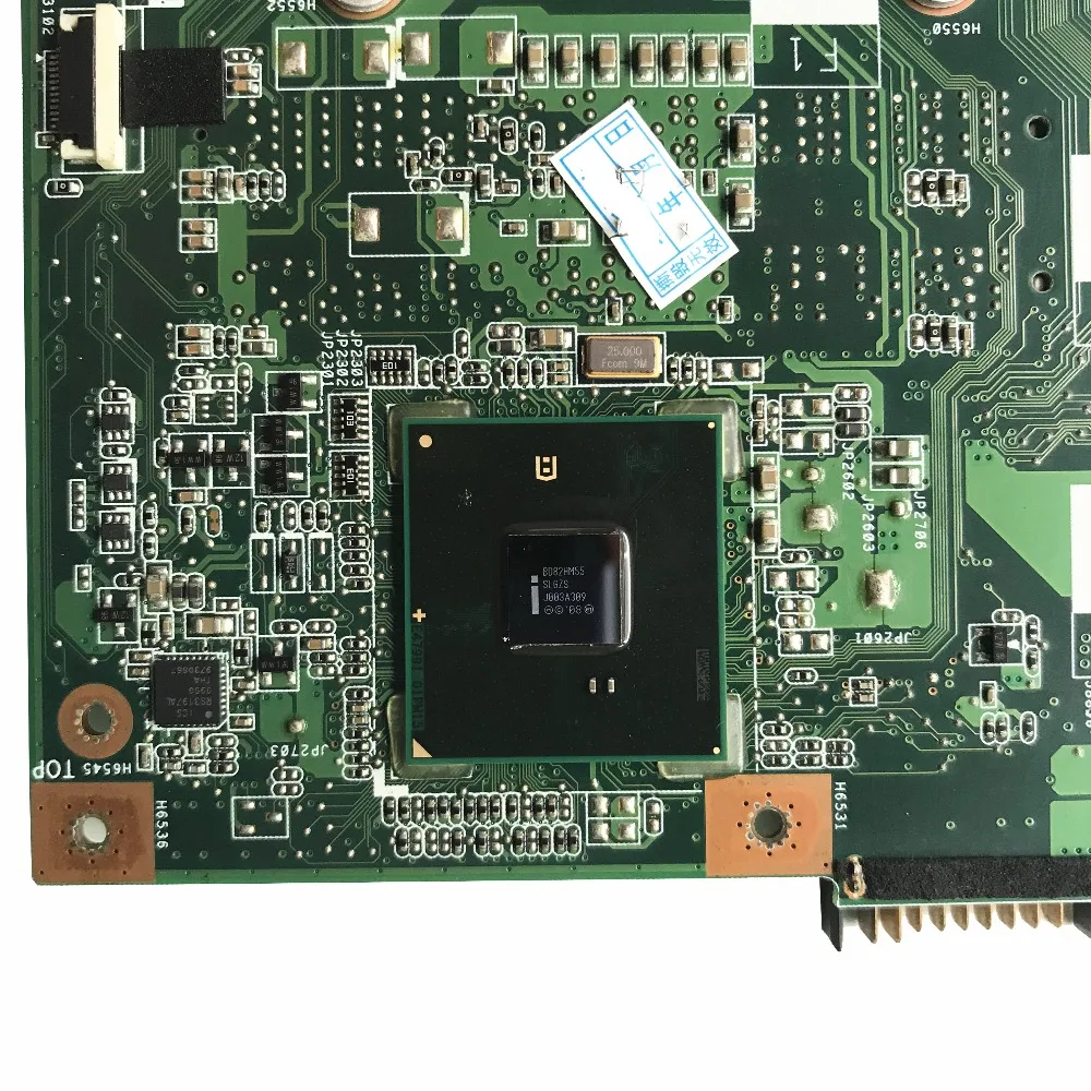 Оригинальная материнская плата для ноутбука Asus K52JR REV: 2 0 HM55 HD 5470 МБ 1 ГБ 60-NXMMB1000 100%