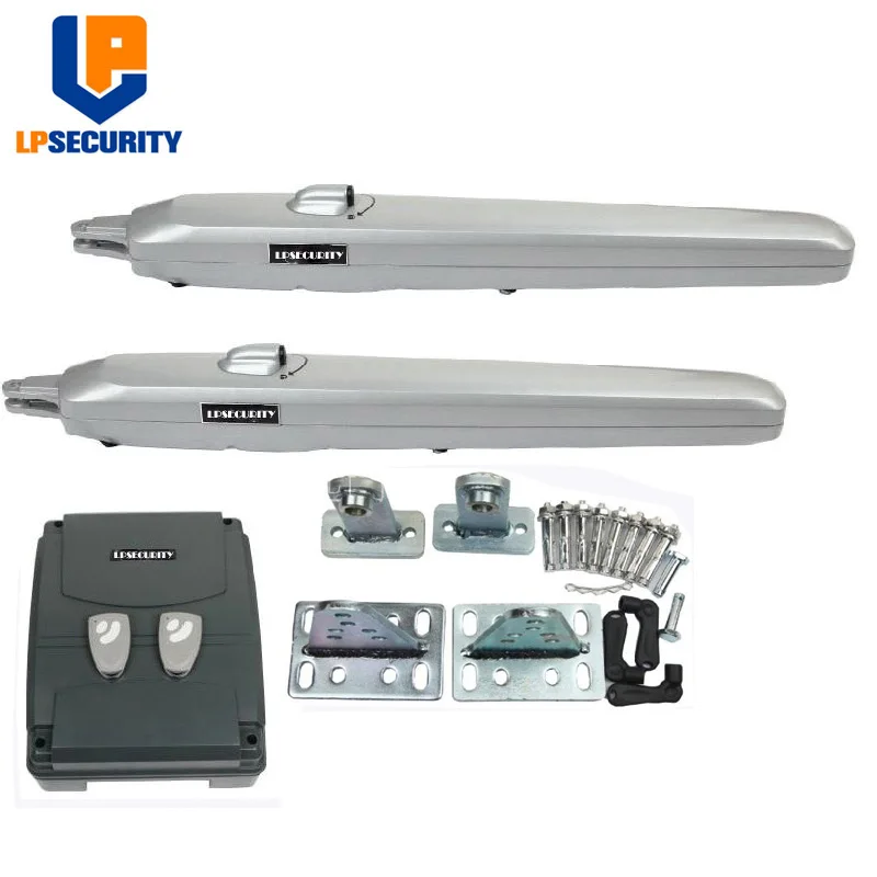 LPSECURITY 350KGS 24V DC forsee сверхмощный низковольтный двойной распашной ворот с датчиком