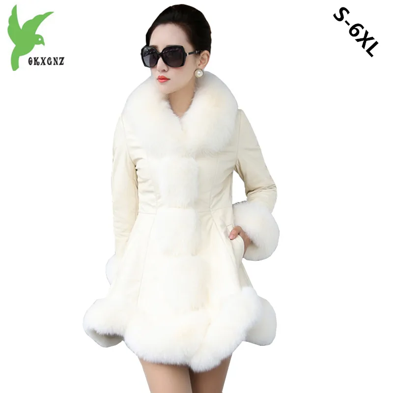 Женская зимняя шуба из искусственного меха женская утолщенная кожаная куртка