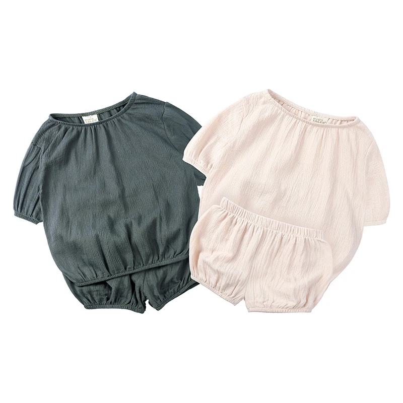 Комплекты одежды для маленьких девочек летняя одежда новорожденных хлопковый