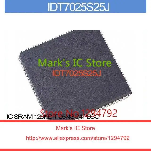 Idt7025s25j IC SRAM 128 Кбит 25NS 84 PLCC idt7025s2 7025S2 IDT7025 7025S25 IDT702 7025S25J|IDT7025S25J 128KBIT 84PLCC IDT7025S2 | 7025S25J