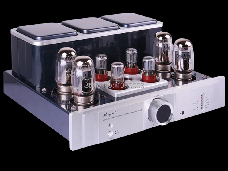Q-007 Cayin A-88TMK2 усилитель вакуумной трубки EL34 KT88 6550EH x4 класса AB push-pull усилитель TR~ UL переключатель 35 Вт* 2