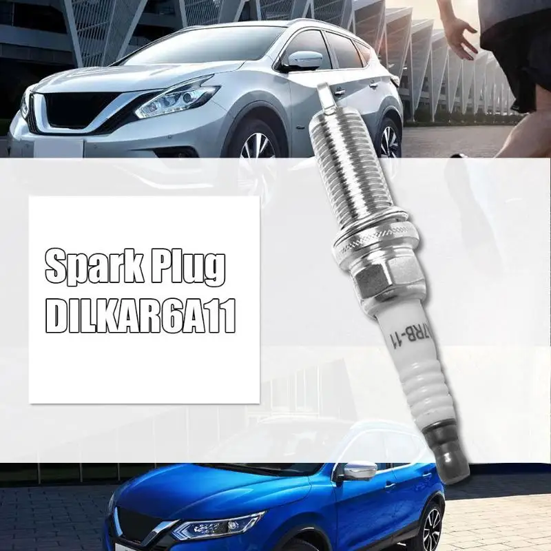 Свечи зажигания DILKAR6A11/22401 8H515 для NISSAN ALTIMA MICRA IV TEANA Nissan Almera II MPV Primera T30|Свечи и