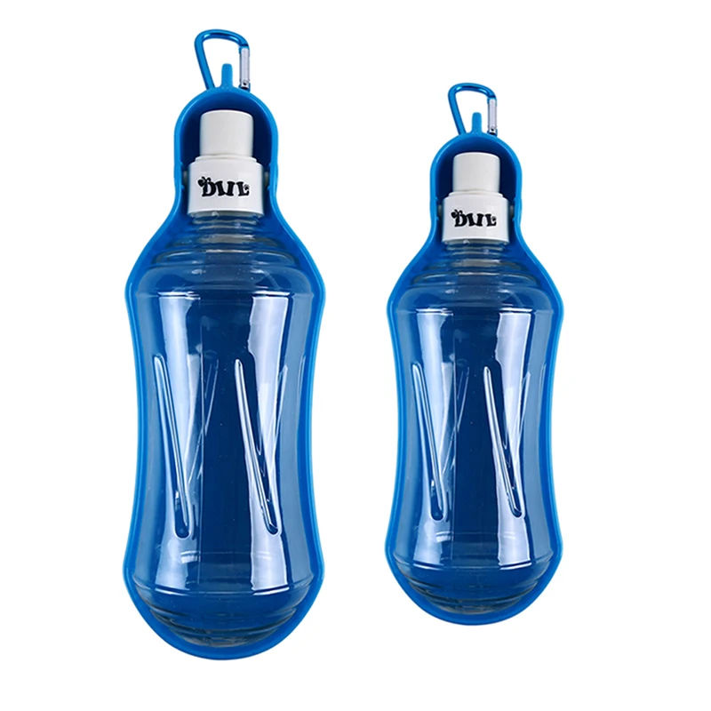 1 шт. собака путешествия бутылка воды диспенсер складной Пластик Собака Кошка