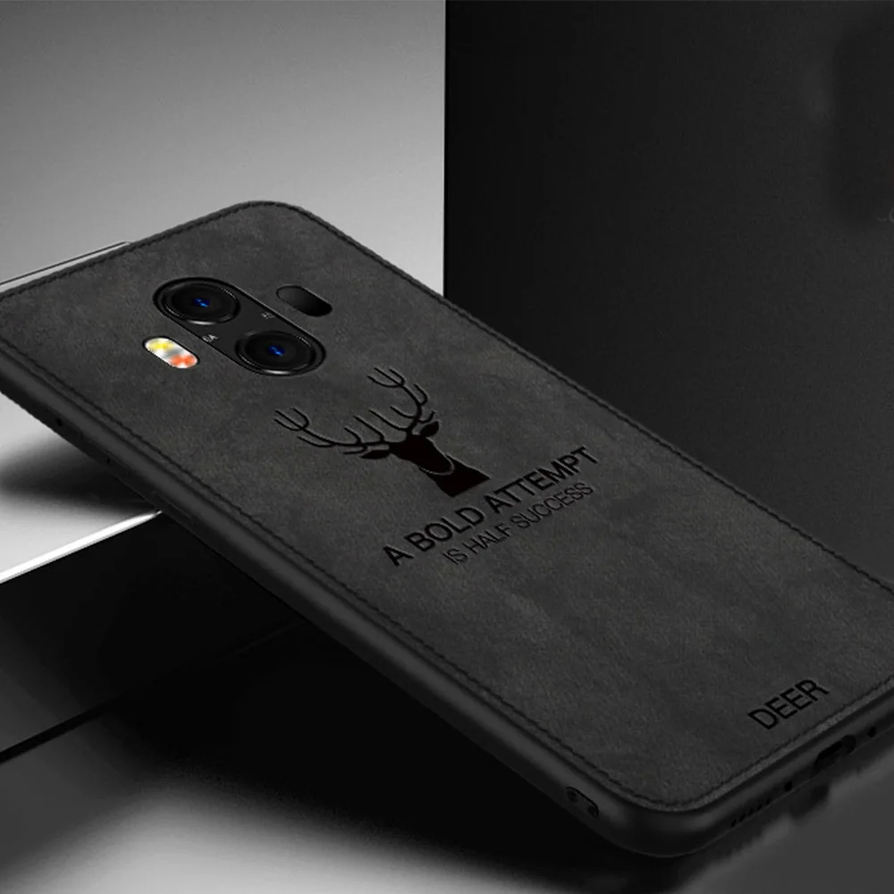 Олень сумка из ткани для huawei P20 Pro крышка P10 рlus Honor 9i 10 с колесиками 8X Примечание