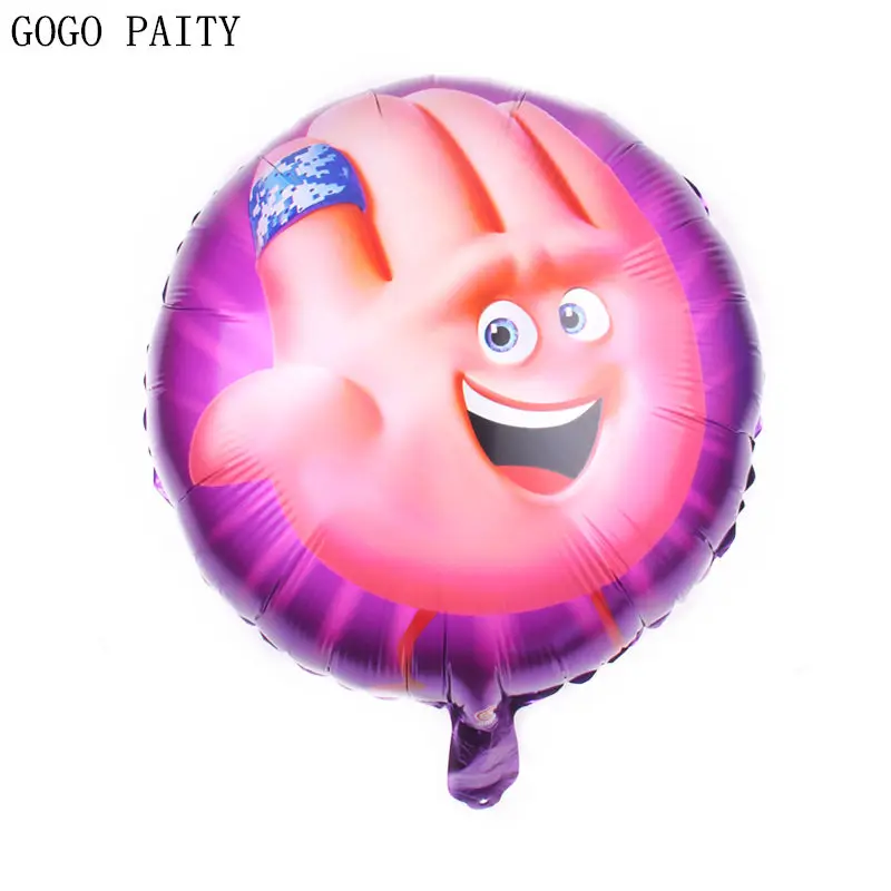 GOGO PAITY новые 18 дюймовые круглые алюминиевые воздушные шары с цифровым выражением