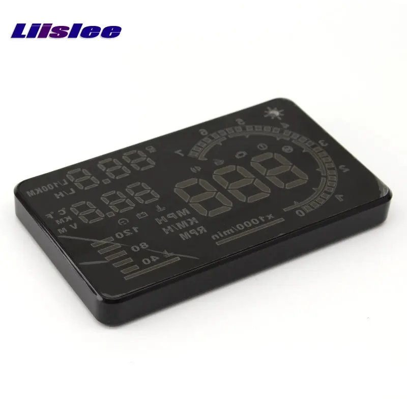 Автомобильный HUD Дисплей для Mitsubishi Pajero/Montero/L200 2009-2019 OBD проектор лобового стекла