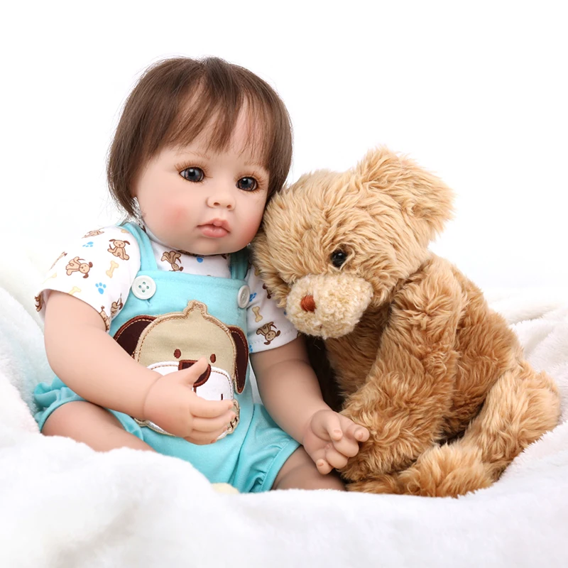 Новинка 2019 силиконовая кукла для новорожденных детей Playmate bebe подарок Reborn menina 50 см