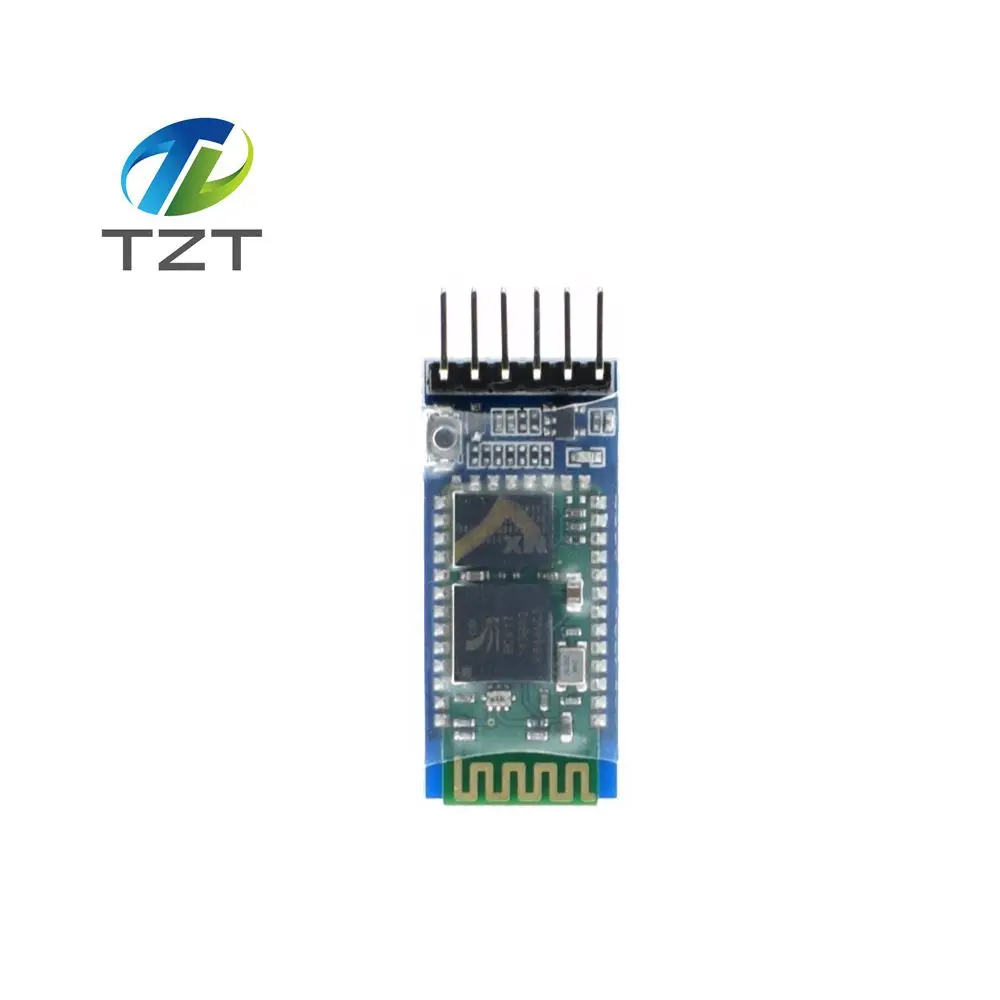 10 шт. HC05 JY-MCU анти-обратный, встроенный Bluetooth последовательный проходной модуль, HC-05 мастер-раб 6pin