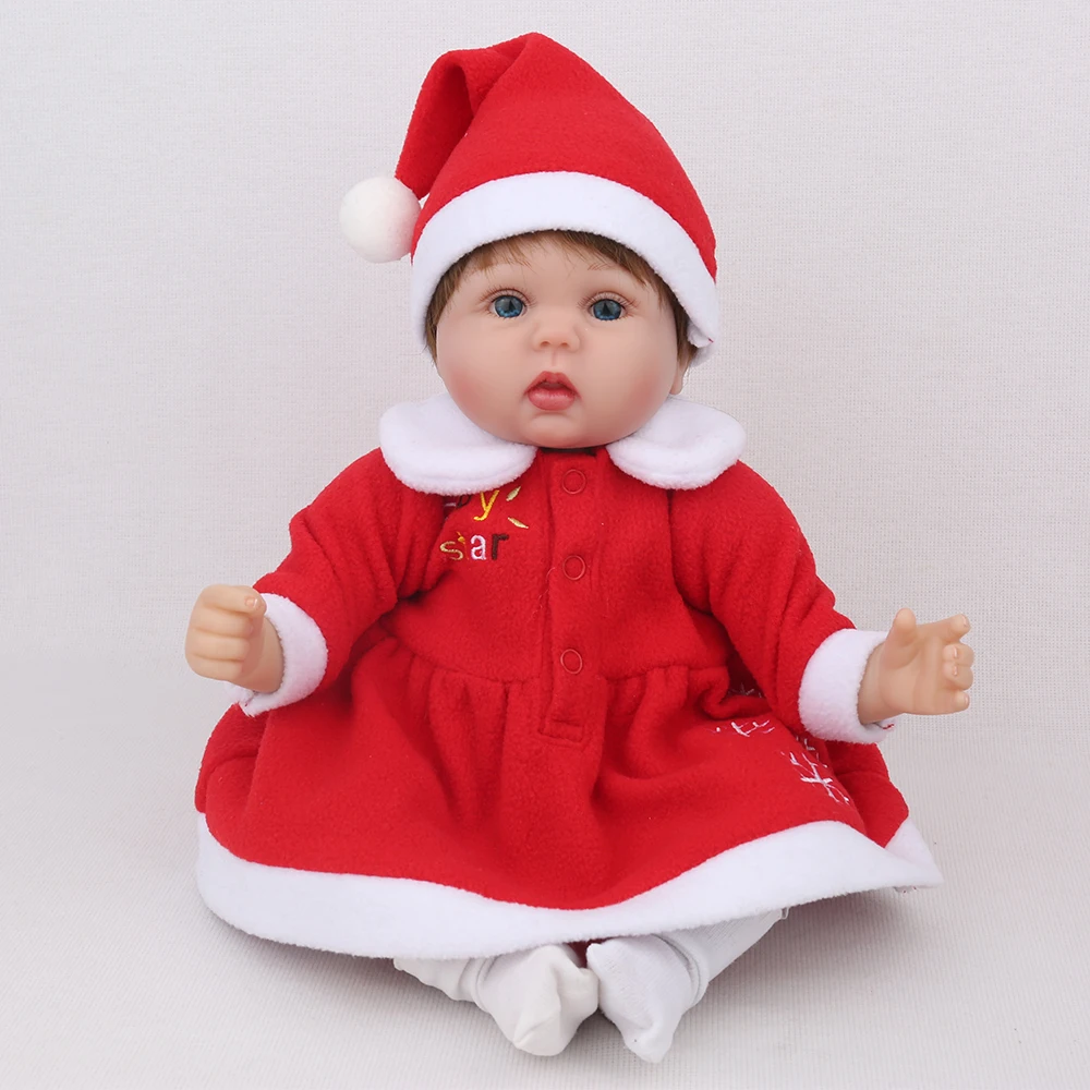 NPKDOLL Reborn Baby Doll мягкая силиконовая кукла 18 дюймов розовые плюшевые игрушки для