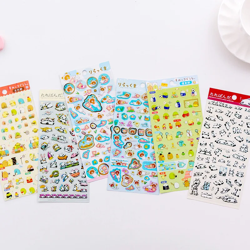 Sumikko Gurashi Rilakkuma Tarepanda Rilakkuma декоративные наклейки Скрапбукинг палочка этикетка канцелярские наклейки для дневника, альбома