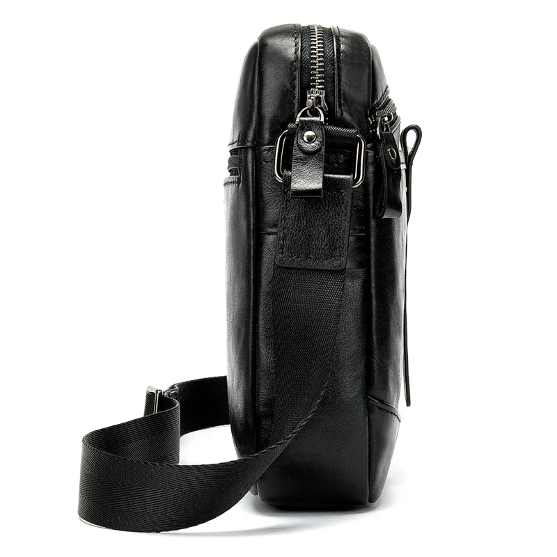 WESTAL сумка для мужчин из натуральной кожи мужская через плечо крошечные сумочки с