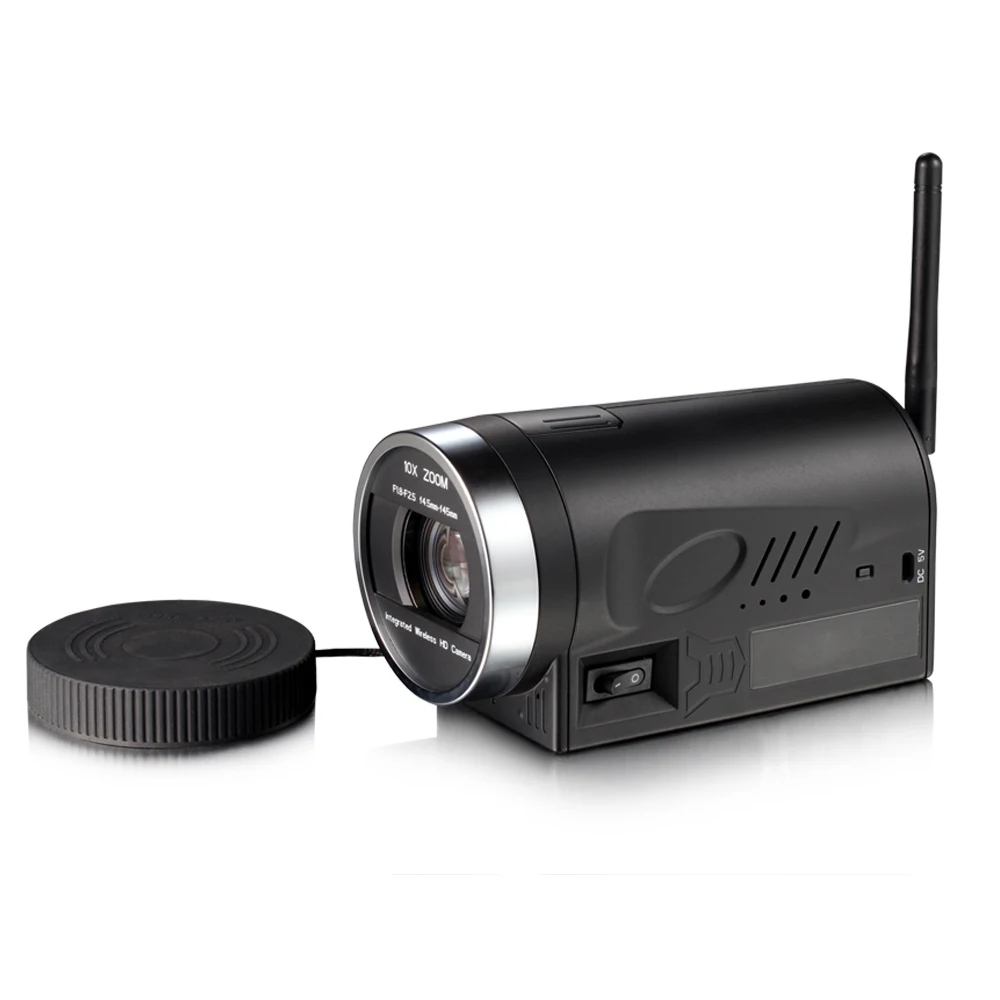 2 мегапиксельная 1080P HD 10x оптический зум бокс сеть Wi Fi аудио bluetooth Веб видео камера