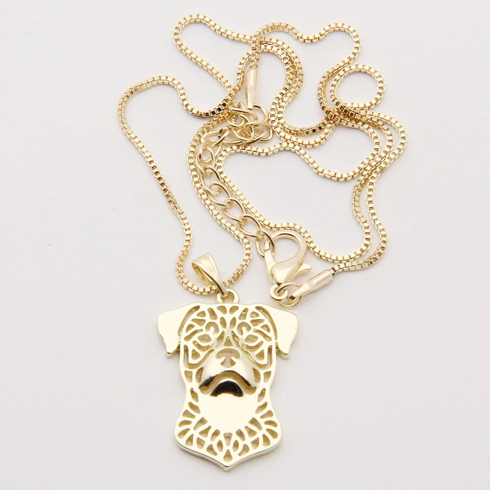 Ожерелье с ротвейлером 1 шт. 3D подвеска подвеской в виде щенка и собаки подарок на