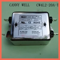 110 250v 20a canny well dual power supply emi filter power purifier cw4l2 20a t emi filter electronic components adapters