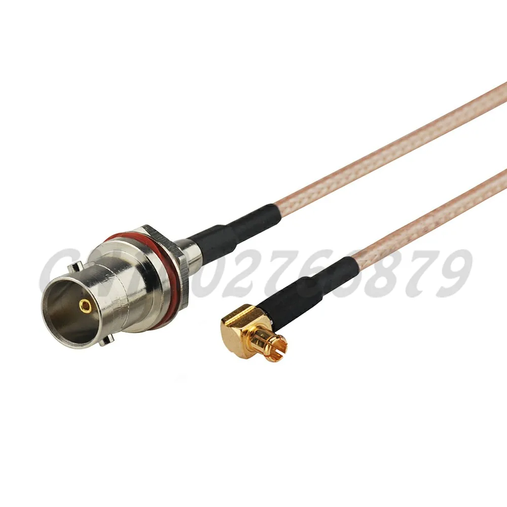 15 см RF 75ohm BNC Jack розетка перегородка с уплотнительным кольцом прямая до MCX Штекер