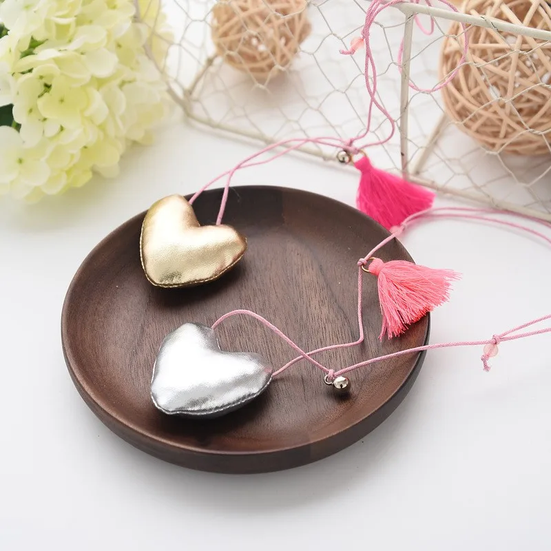 Kawaii/милые аксессуары для маленьких детей, комплект подходящих детских аксессуаров, цепочек на шею в форме лошадок, животных, сердец, звездочек для новорожденных