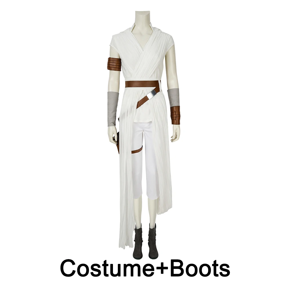 Costume Boots Звездные войны 9 восстание Скайуокера Рей косплей костюм Женская одежда на Хэллоуин - Цвет: Costume Boots