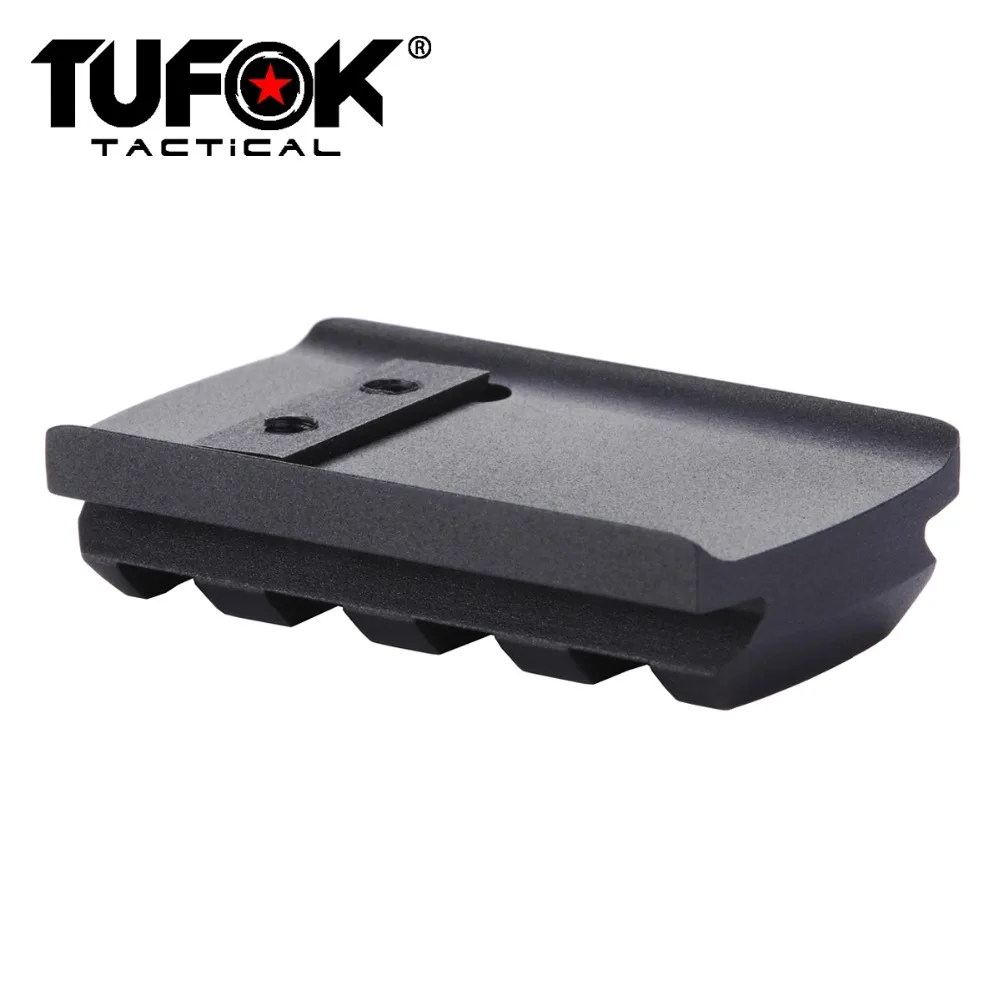 tufok glock plate g17192223262734 glock mount for viper sightmark burris red dot sight picatinny rail adapter base free global shipping
