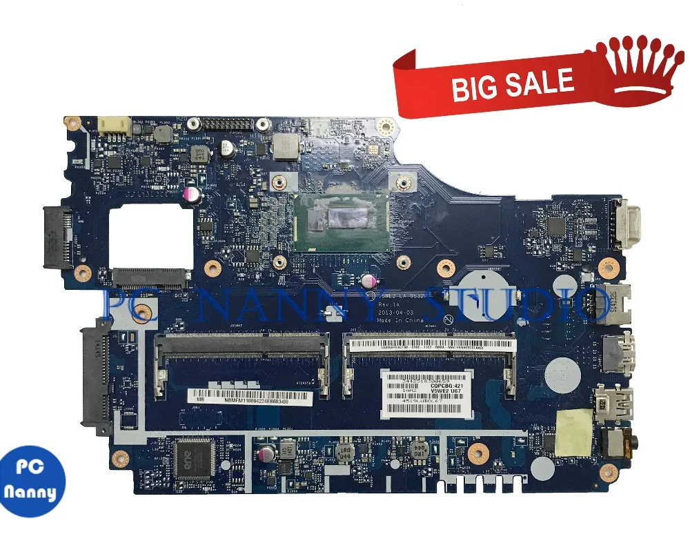 ПК игровая материнская плата для ноутбука Acer Aspire E1 572 системная NBMFM11009 532 DDR3L 2955U