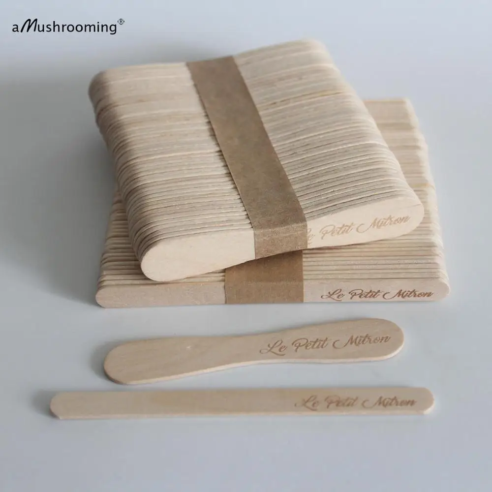 Персонализированные деревянные палочки Свадебная пригласительная открытка DIY аксессуары изготовленные на