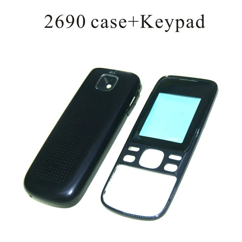 Для Nokia n8 E63 2690 2330 2320 5030 Корпус Передняя Лицевая панель рамка чехол+ задняя крышка/крышка батарейного отсека+ клавиатура