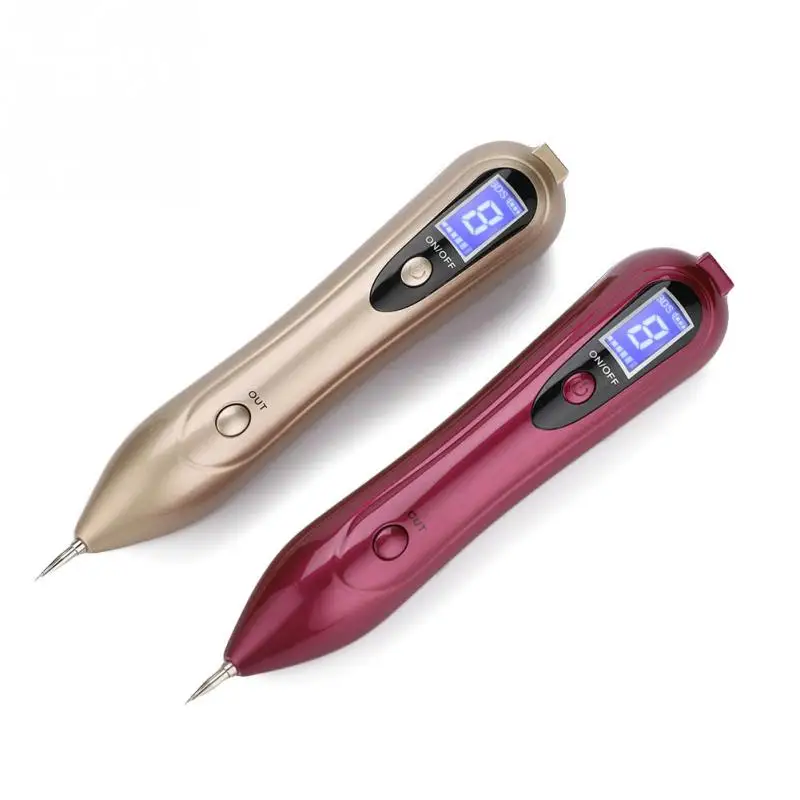 Ручка для удаления родинок с ЖК экраном машинка веснушек и черных точек на тату